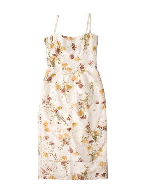 Brock Collection Silk Midi Length Dress