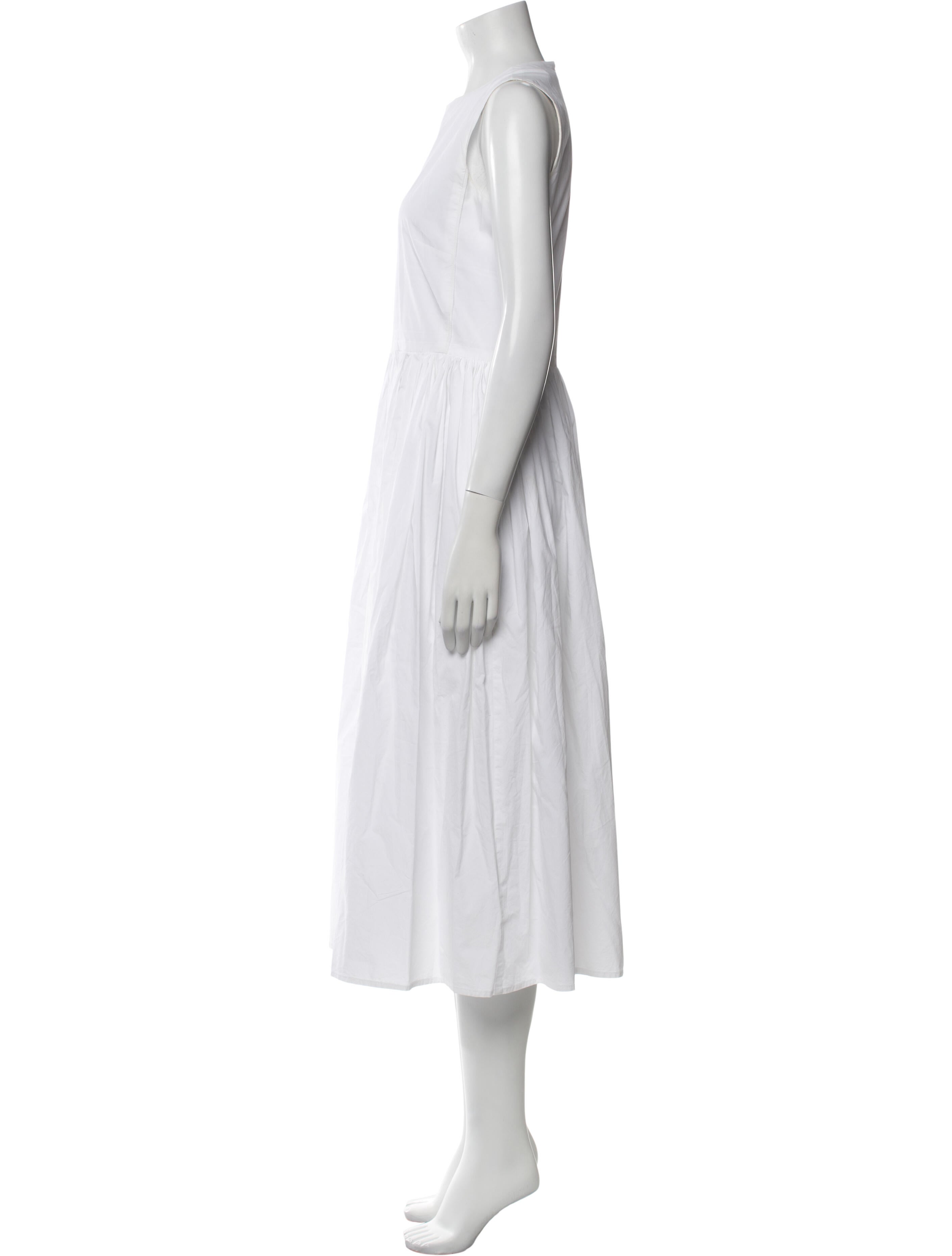 Brock Collection Crew Neck Midi Length Dress