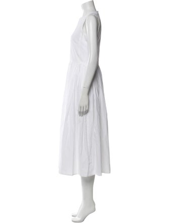 Brock Collection Crew Neck Midi Length Dress