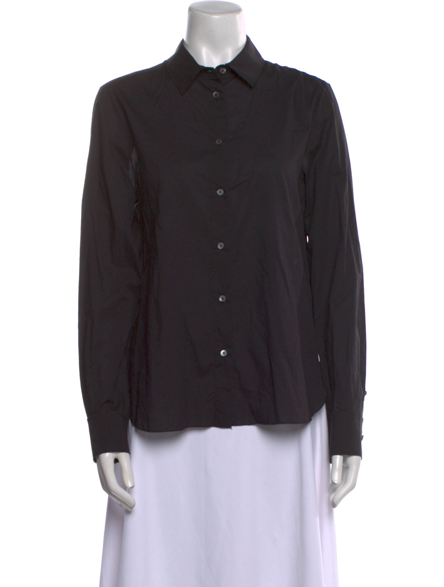 Brock Collection Long Sleeve Button-Up Top