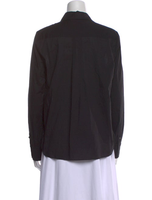 Brock Collection Long Sleeve Button-Up Top