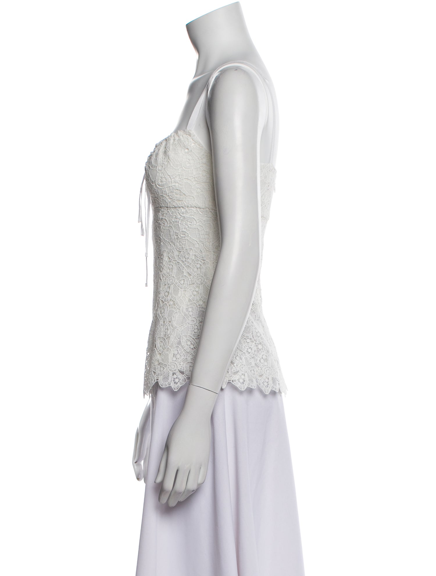 Brock Collection Square Neckline Sleeveless Top w/ Tags