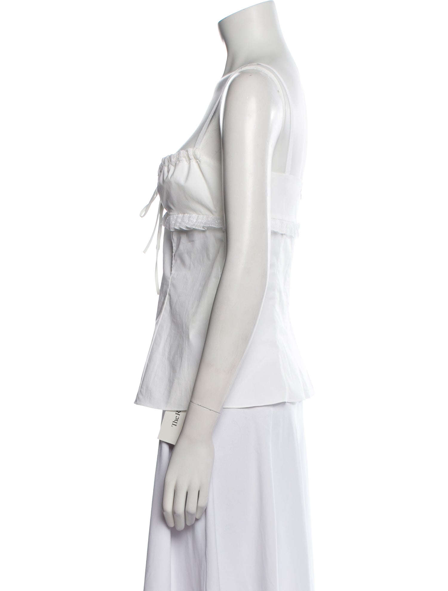 Brock Collection Square Neckline Sleeveless Top