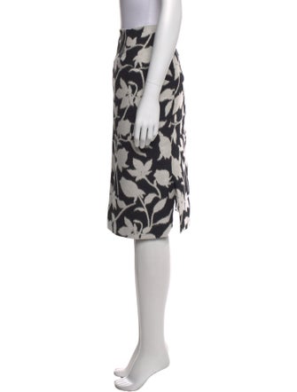 Brock Collection Printed Knee-Length Skirt