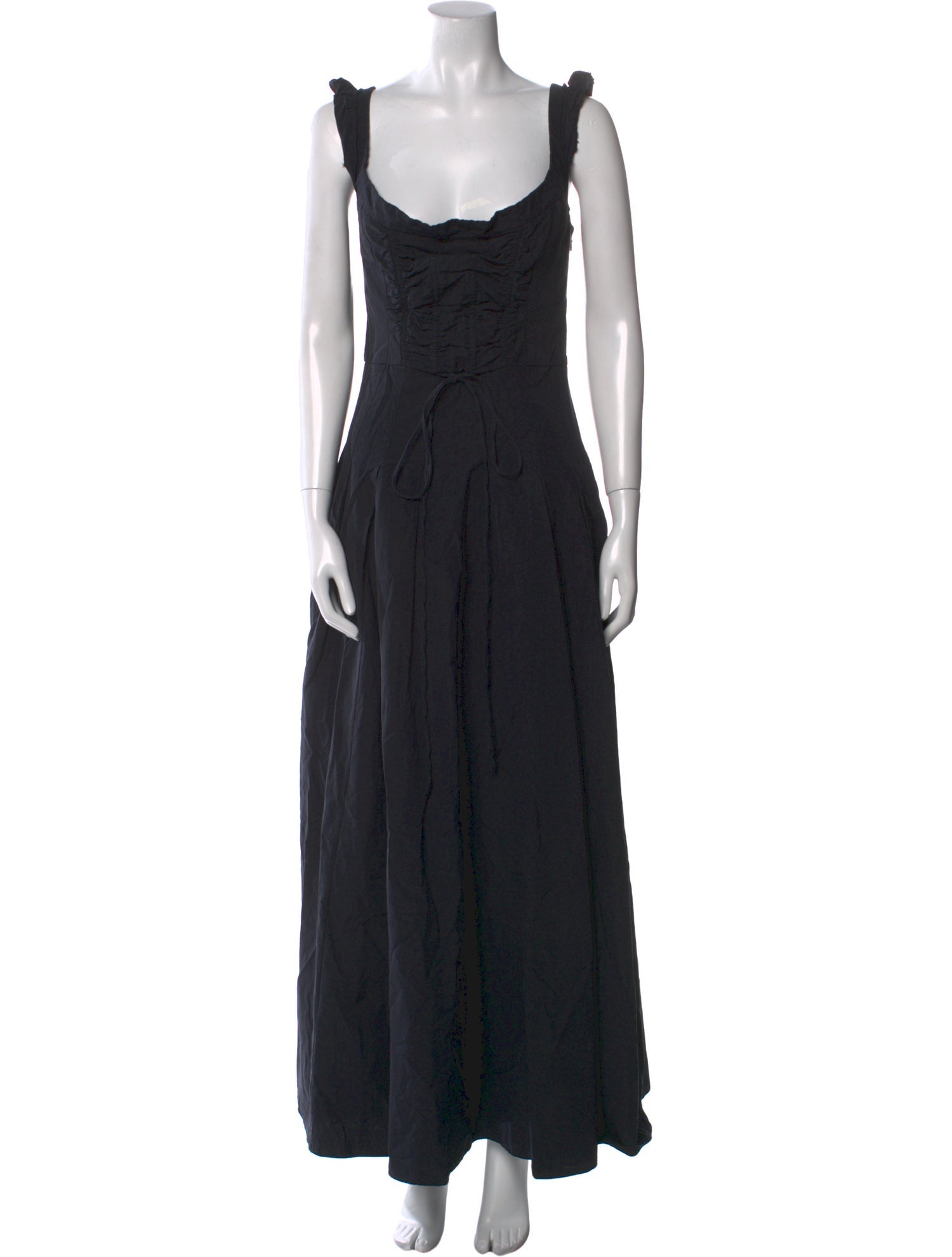 Brock Collection Scoop Neck Long Dress