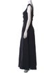Brock Collection Scoop Neck Long Dress