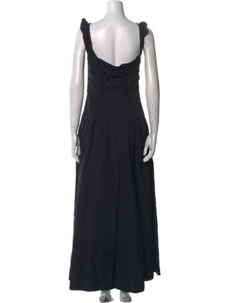Brock Collection Scoop Neck Long Dress