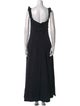 Brock Collection Scoop Neck Long Dress