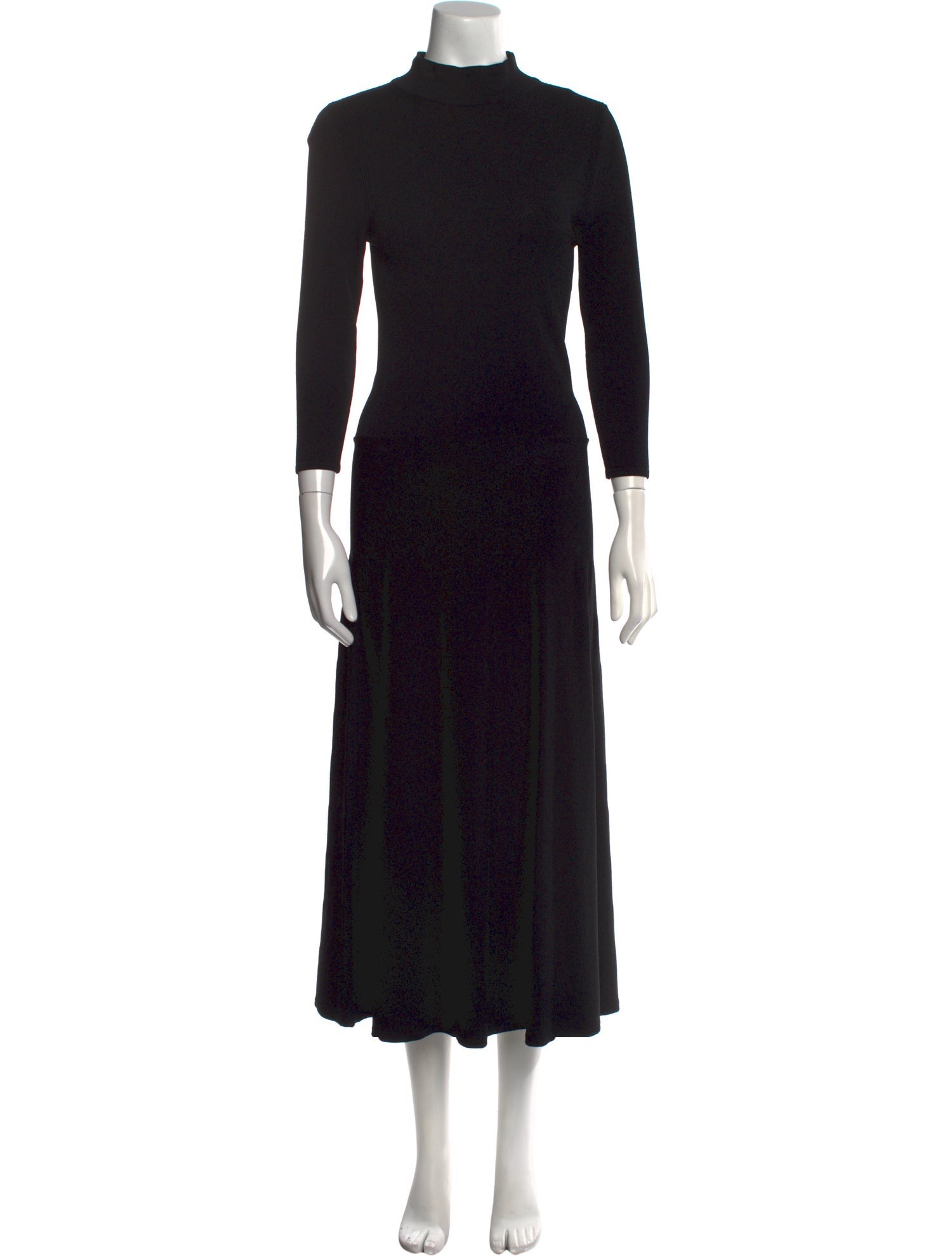 Brock Collection Turtleneck Long Dress