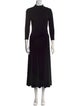 Brock Collection Turtleneck Long Dress