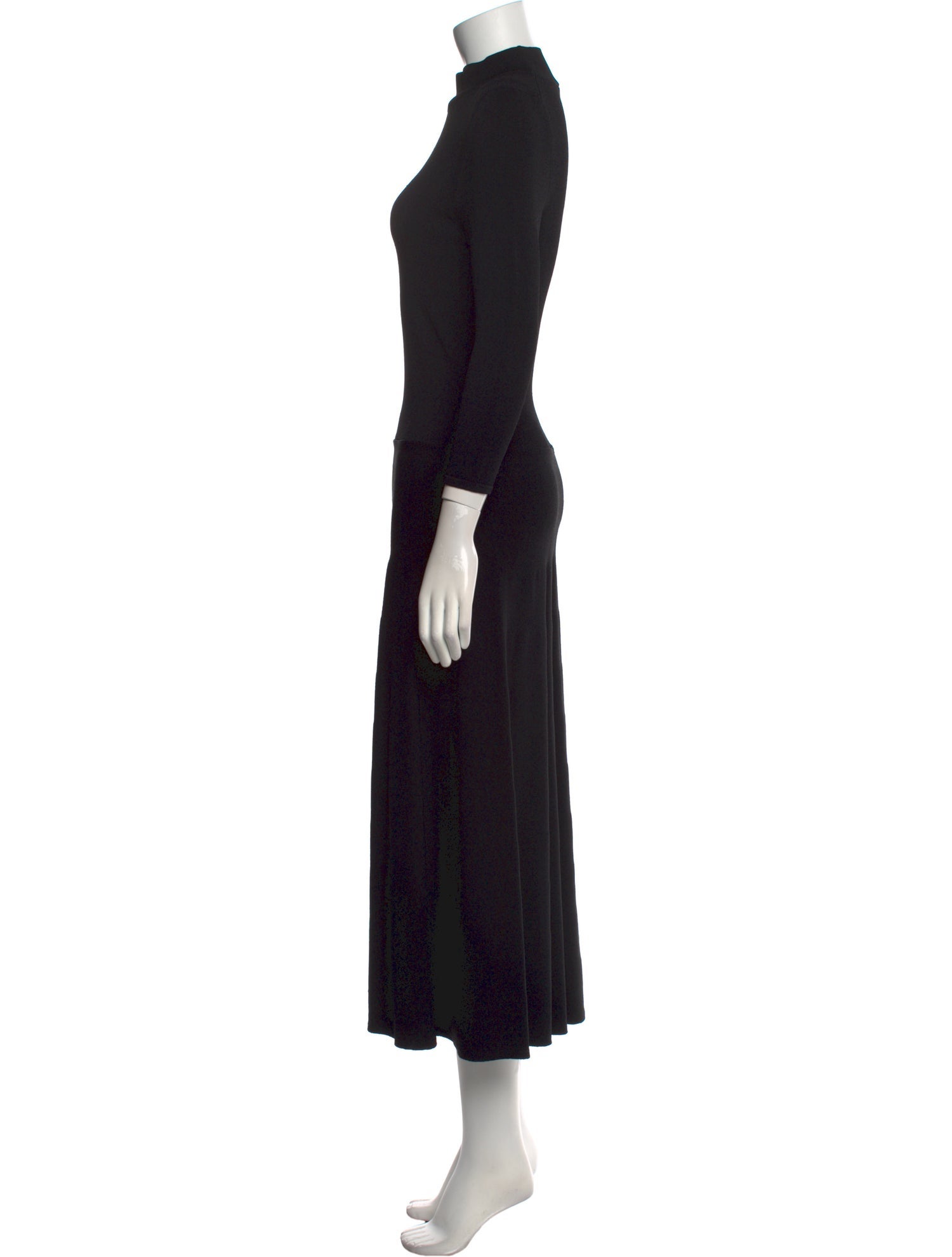 Brock Collection Turtleneck Long Dress