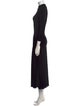 Brock Collection Turtleneck Long Dress