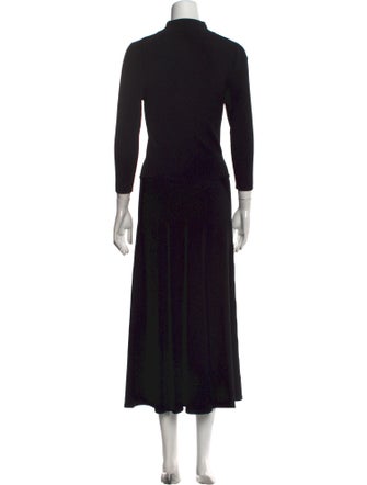 Brock Collection Turtleneck Long Dress