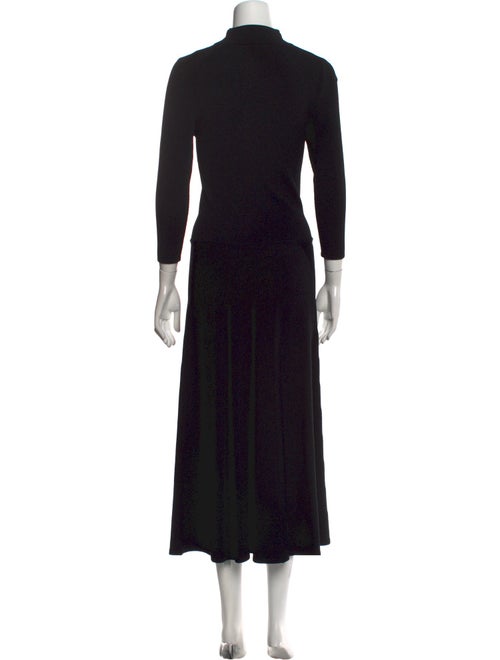 Brock Collection Turtleneck Long Dress