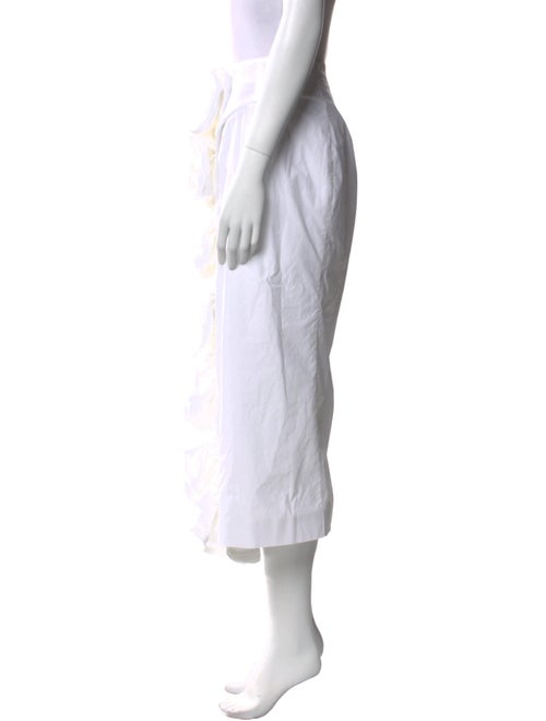 Brock Collection Linen Midi Length Skirt