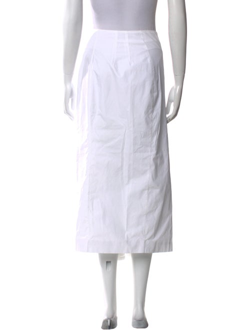 Brock Collection Linen Midi Length Skirt