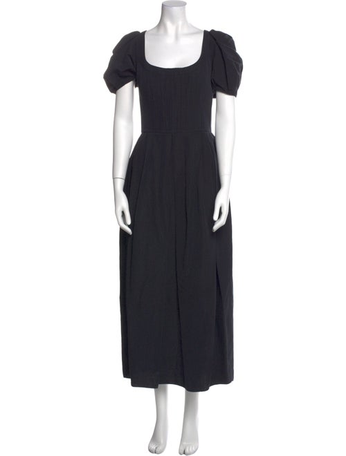 Brock Collection Scoop Neck Long Dress