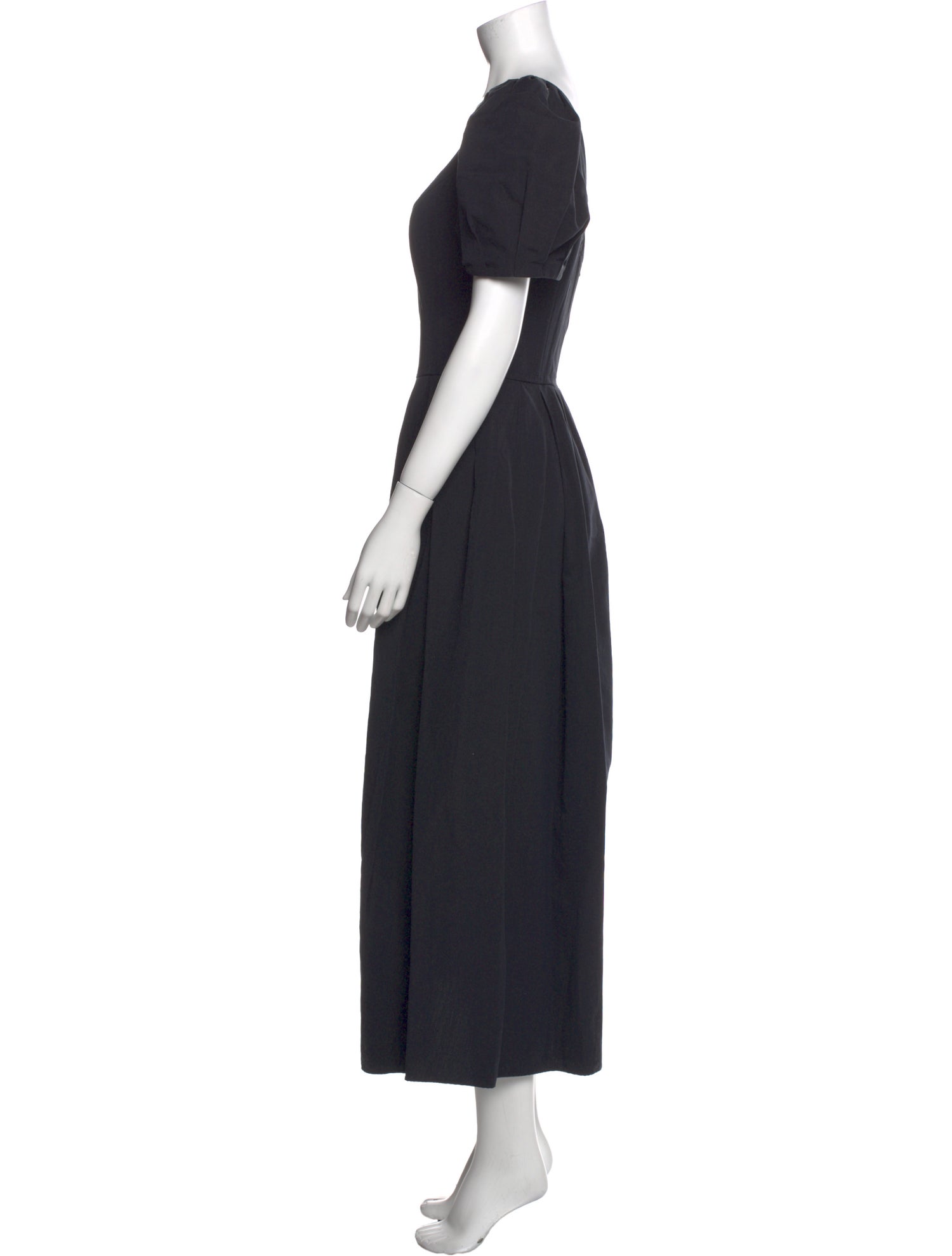 Brock Collection Scoop Neck Long Dress