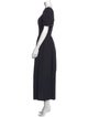 Brock Collection Scoop Neck Long Dress