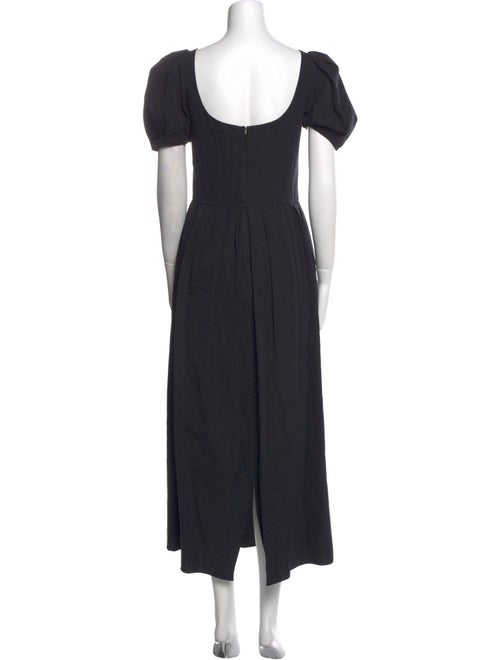 Brock Collection Scoop Neck Long Dress