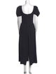 Brock Collection Scoop Neck Long Dress