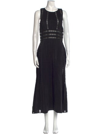 Brock Collection Silk Long Dress