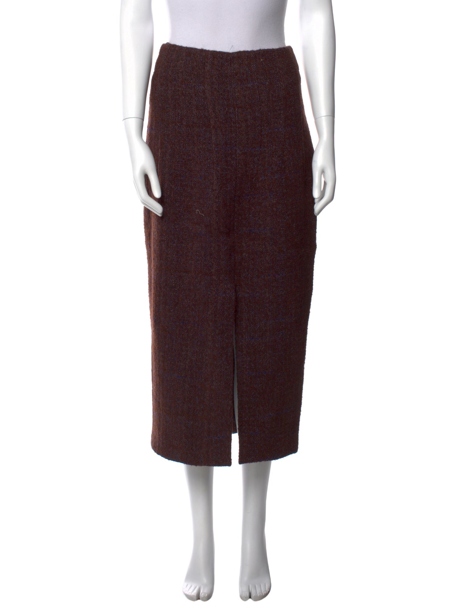 Brock Collection Floral Print Midi Length Skirt