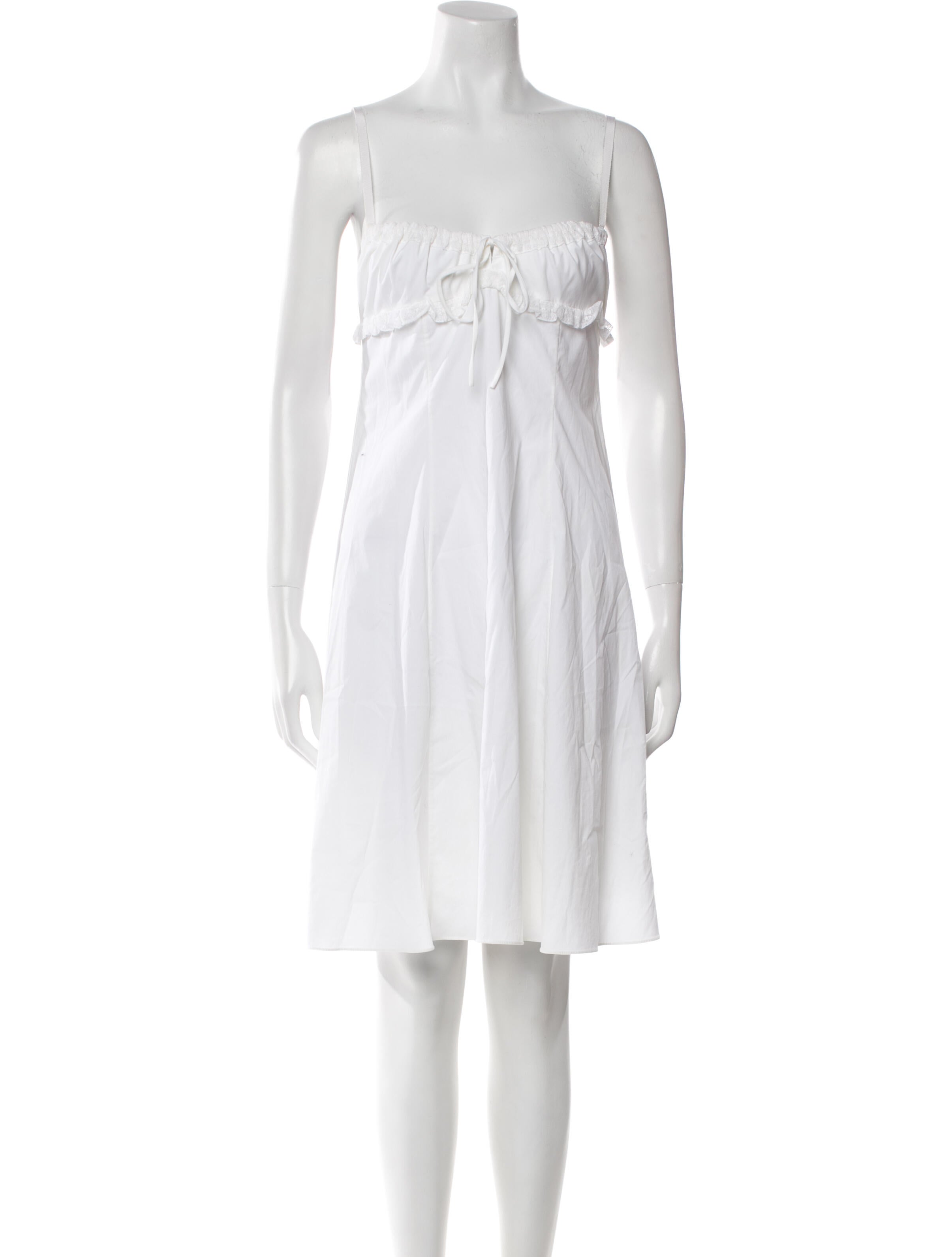 Brock Collection Strapless Knee-Length Dress