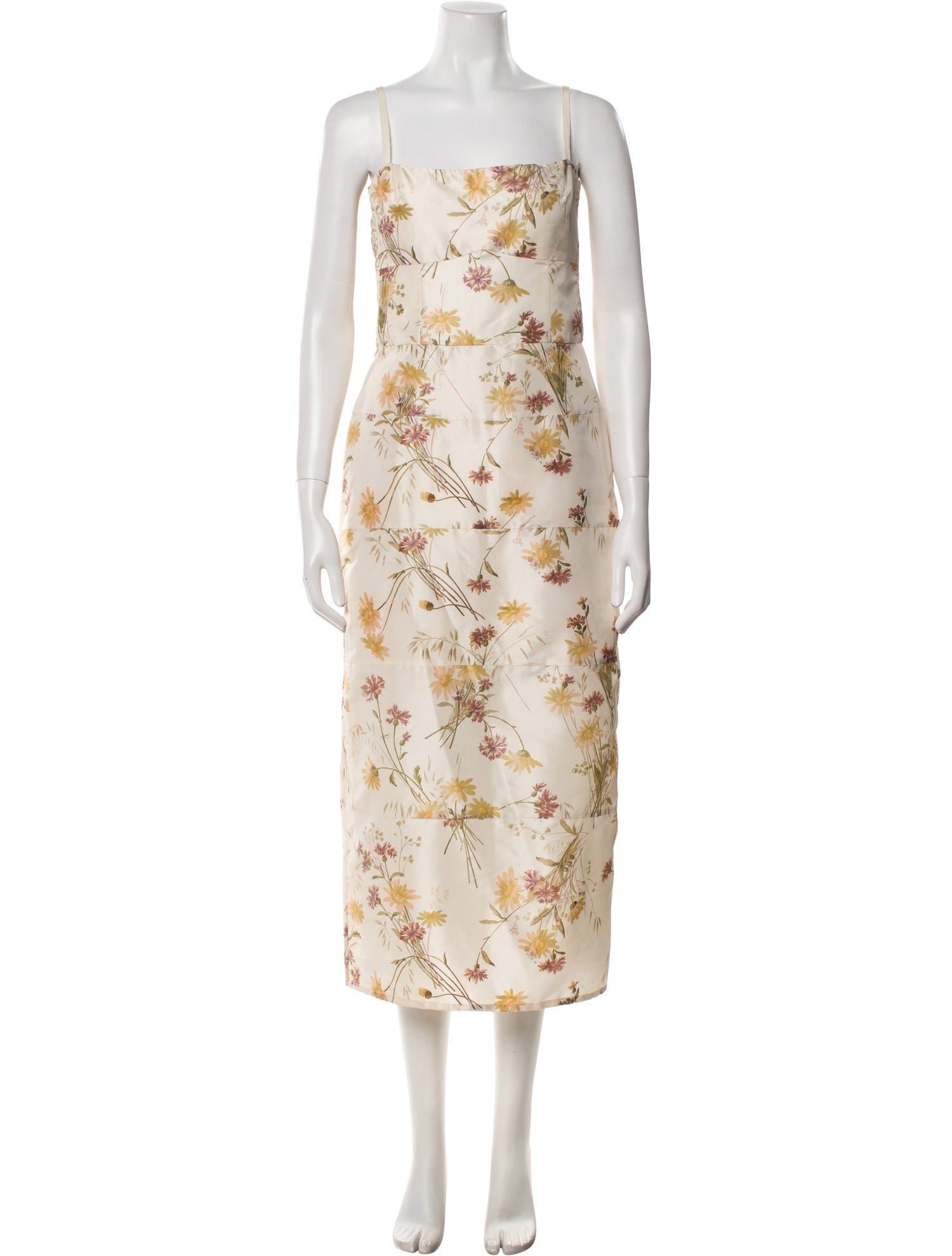 Brock Collection Silk Long Dress