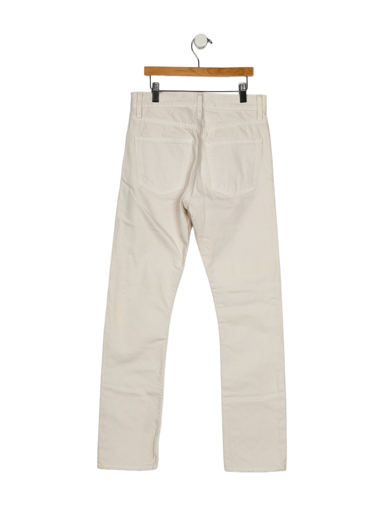 Brock Collection Mid-Rise Straight Leg Jeans