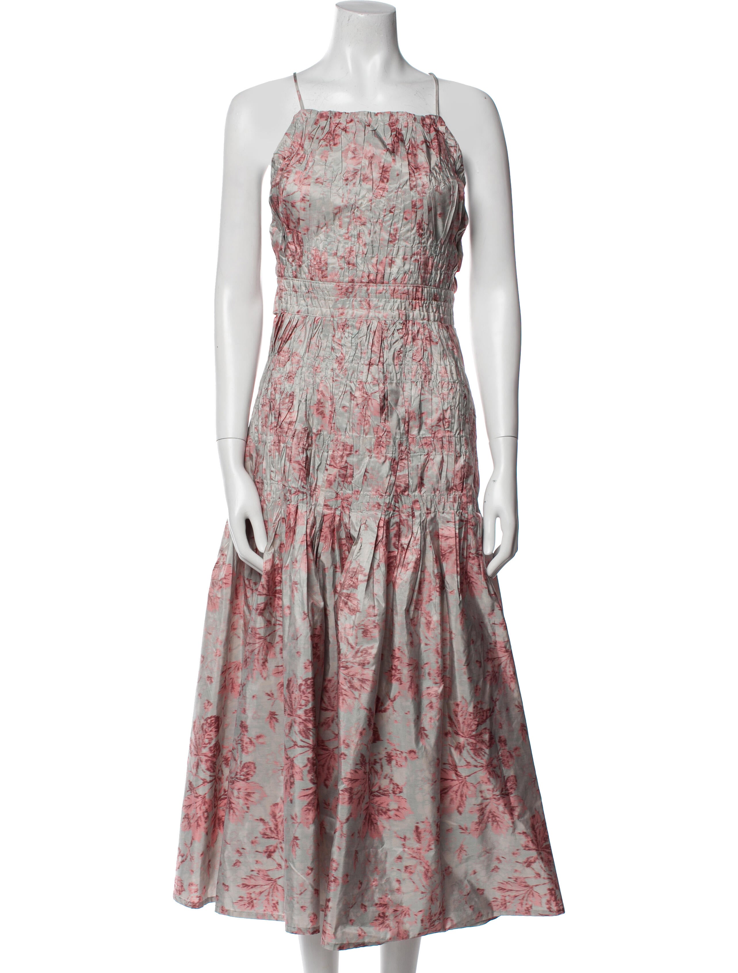 Brock Collection Printed Long Dress