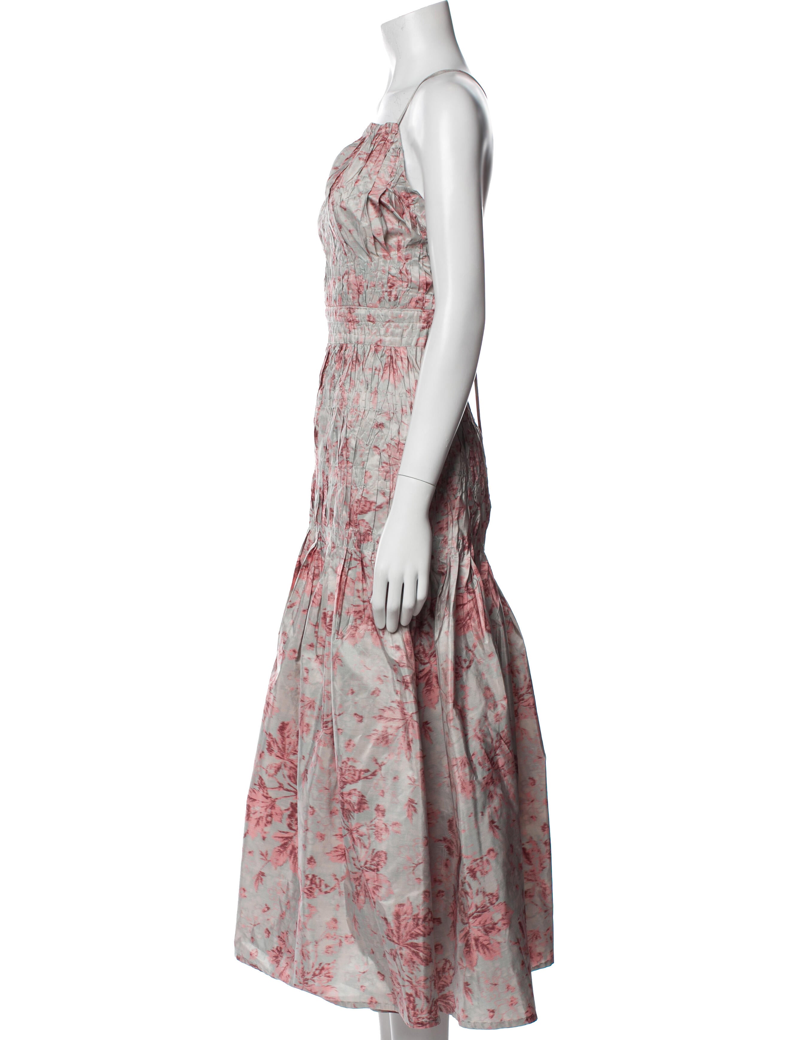 Brock Collection Printed Long Dress
