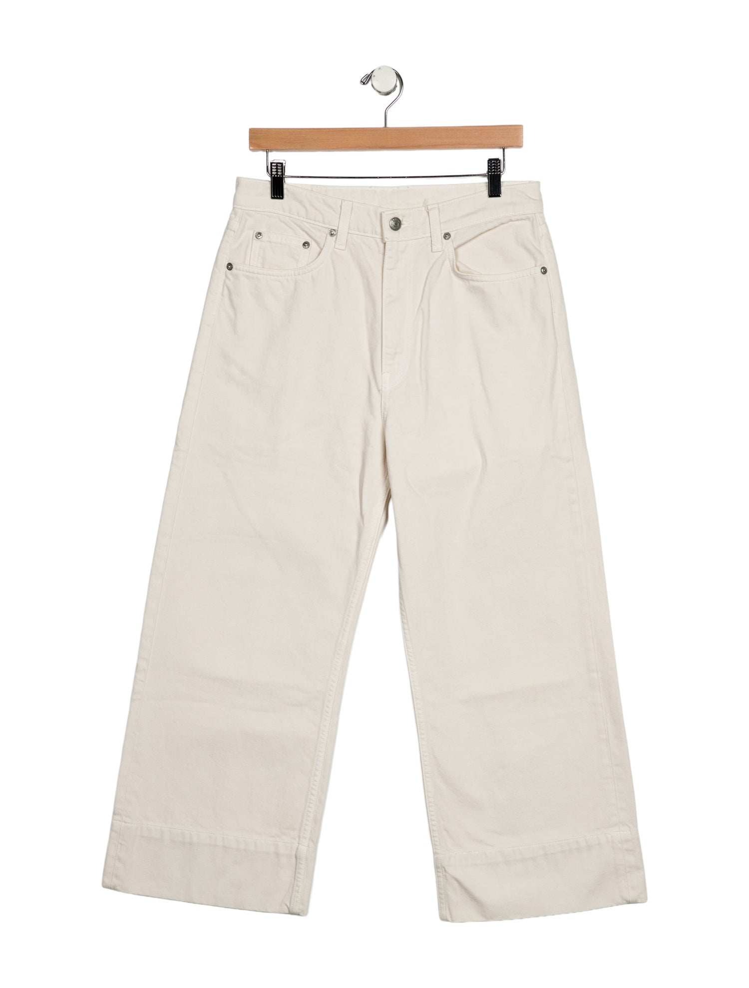 Brock Collection High-Rise Wide Leg Jeans