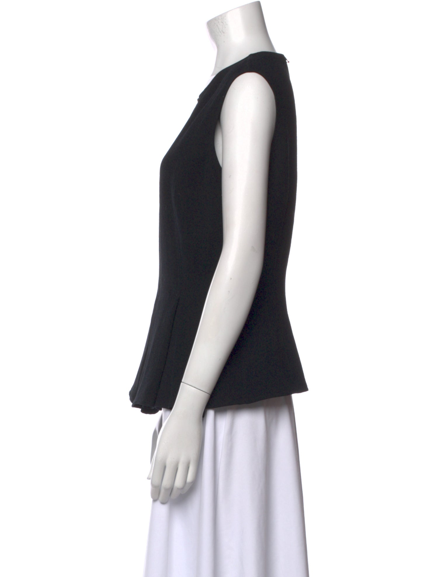 Brock Collection Crew Neck Sleeveless Top