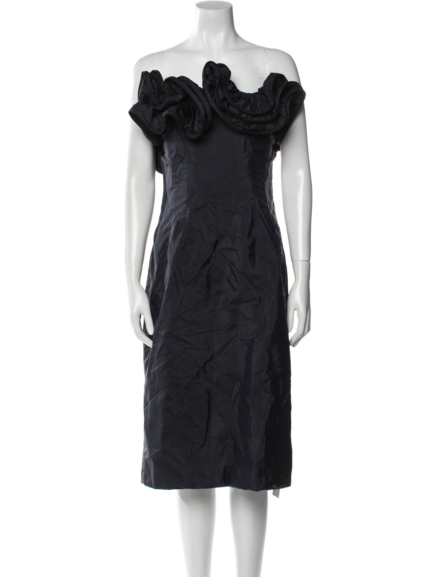 Brock Collection Nylon Midi Length Dress