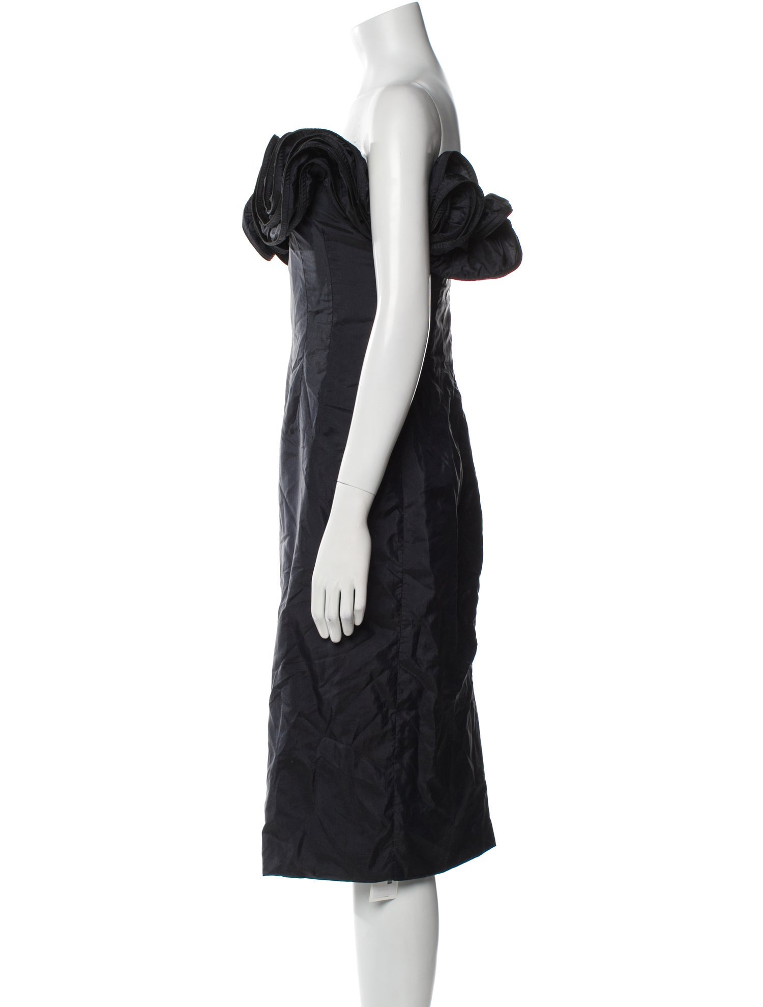 Brock Collection Nylon Midi Length Dress