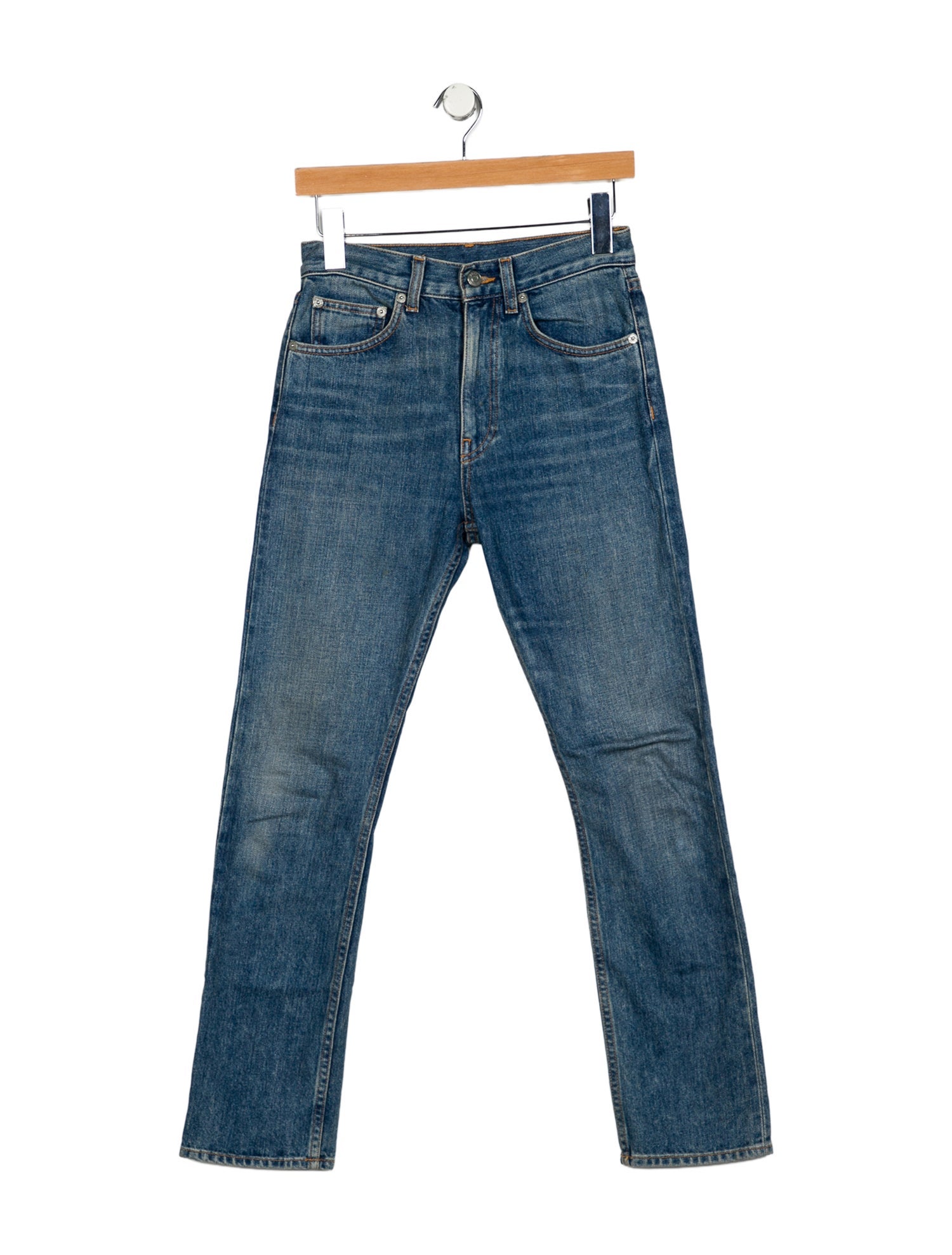 Brock Collection Mid-Rise Skinny Leg Jeans