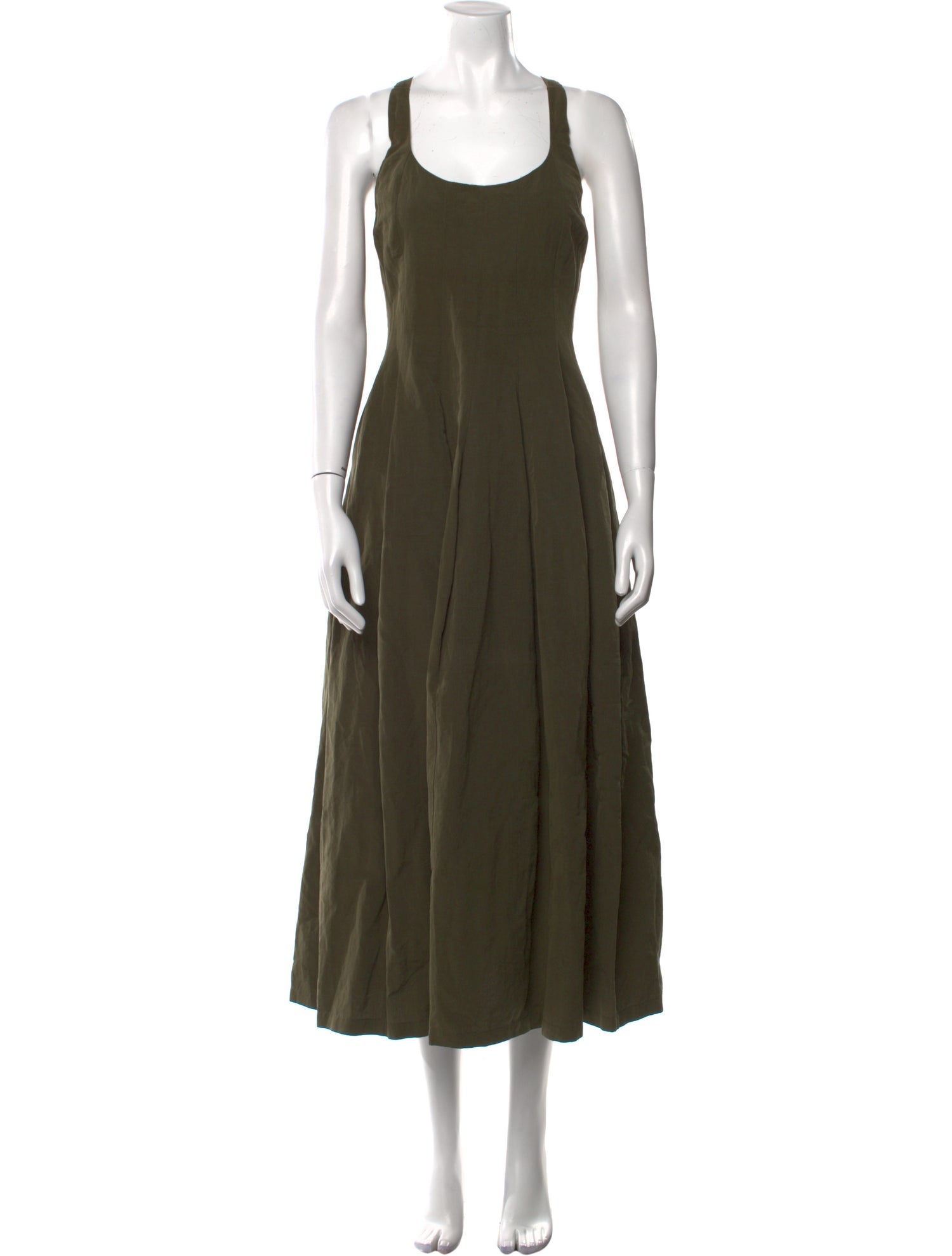 Brock Collection Scoop Neck Long Dress