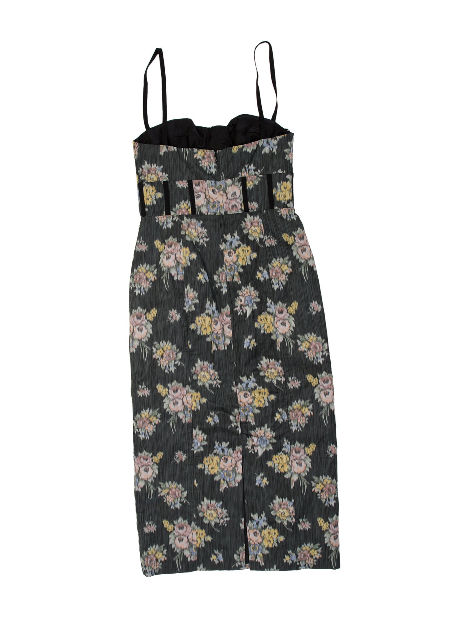 Brock Collection Floral Print Midi Length Dress w/ Tags
