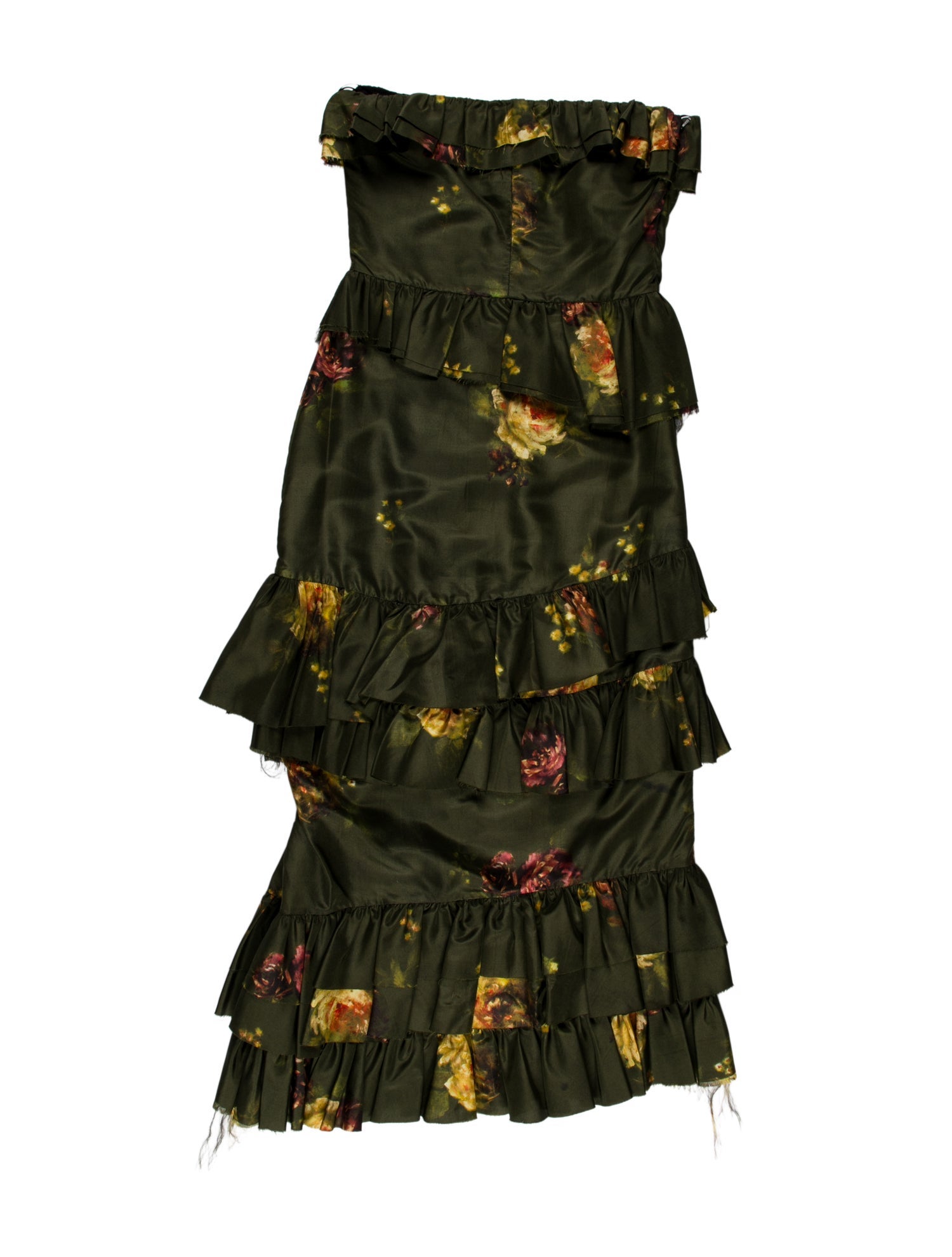 Brock Collection Silk Knee-Length Dress