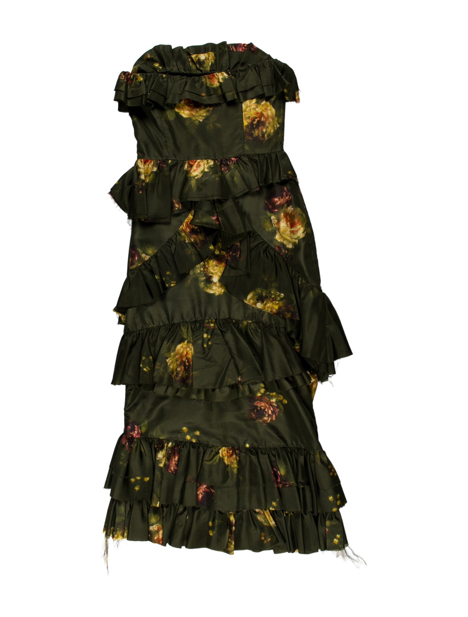 Brock Collection Silk Knee-Length Dress