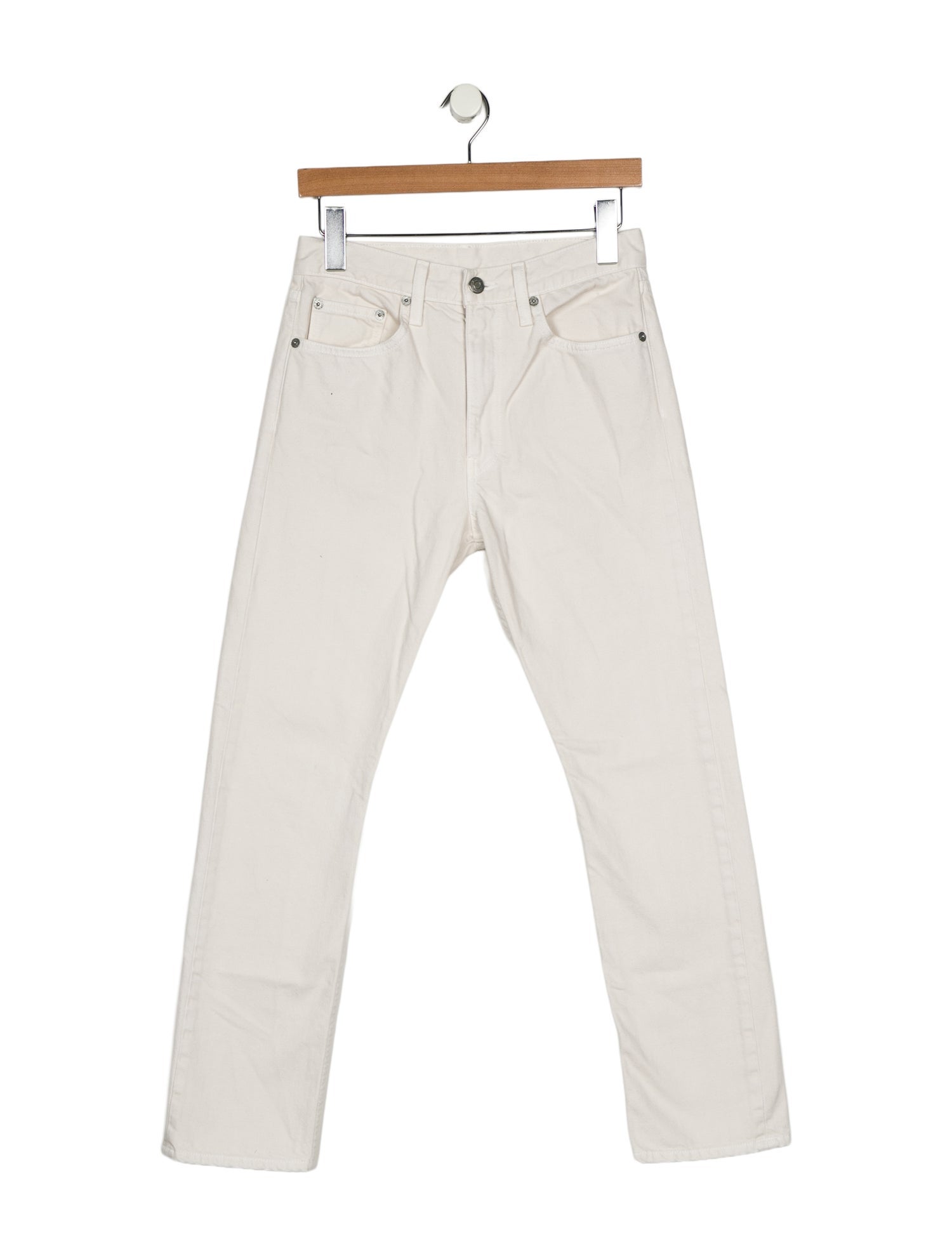 Brock Collection High-Rise Straight Leg Jeans