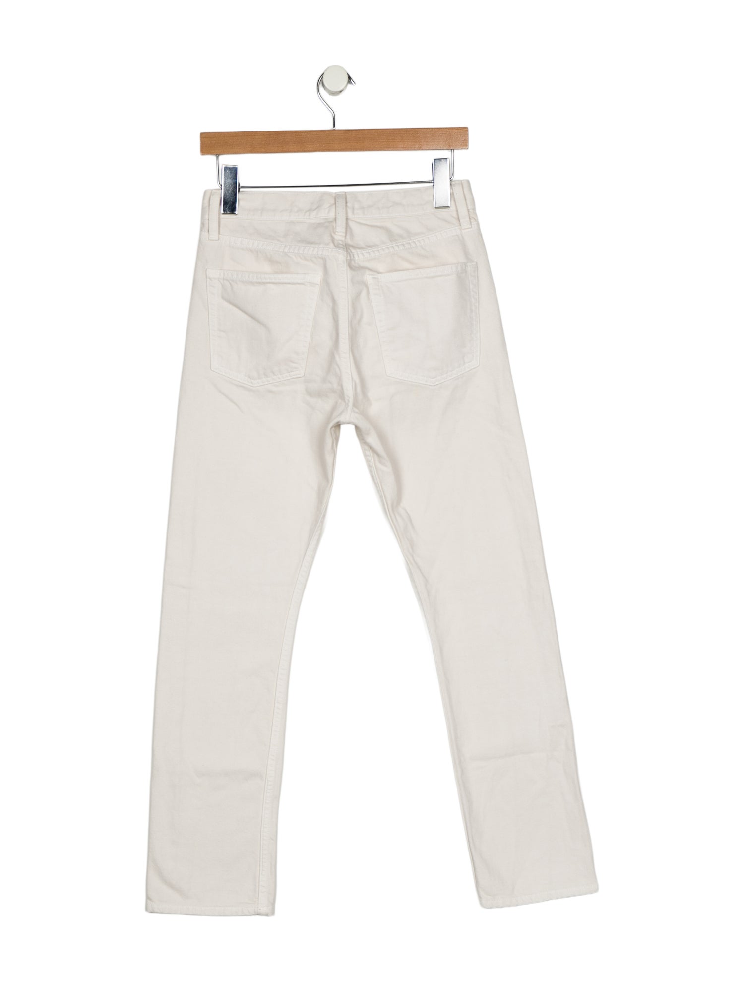 Brock Collection High-Rise Straight Leg Jeans