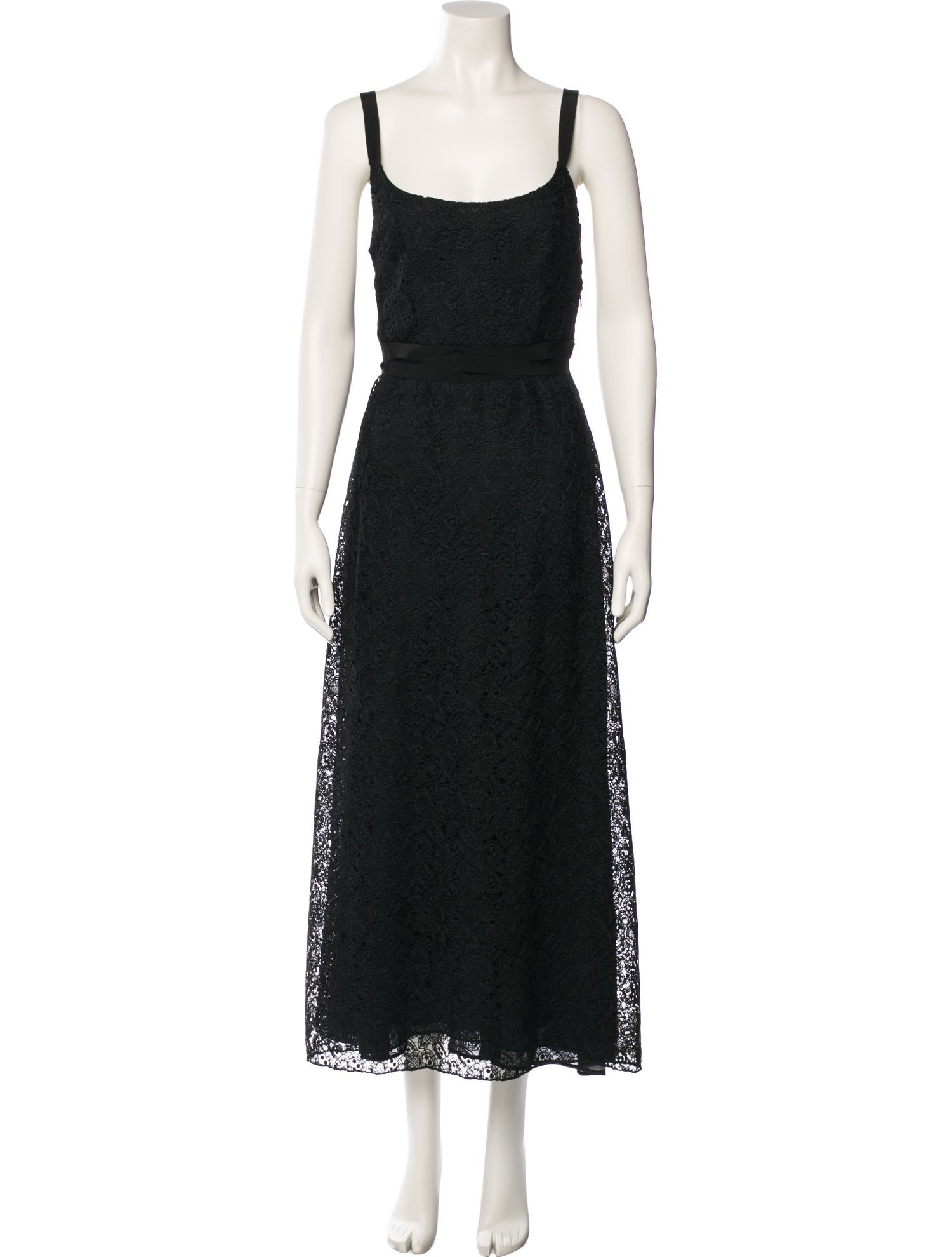 Brock Collection Square Neckline Long Dress