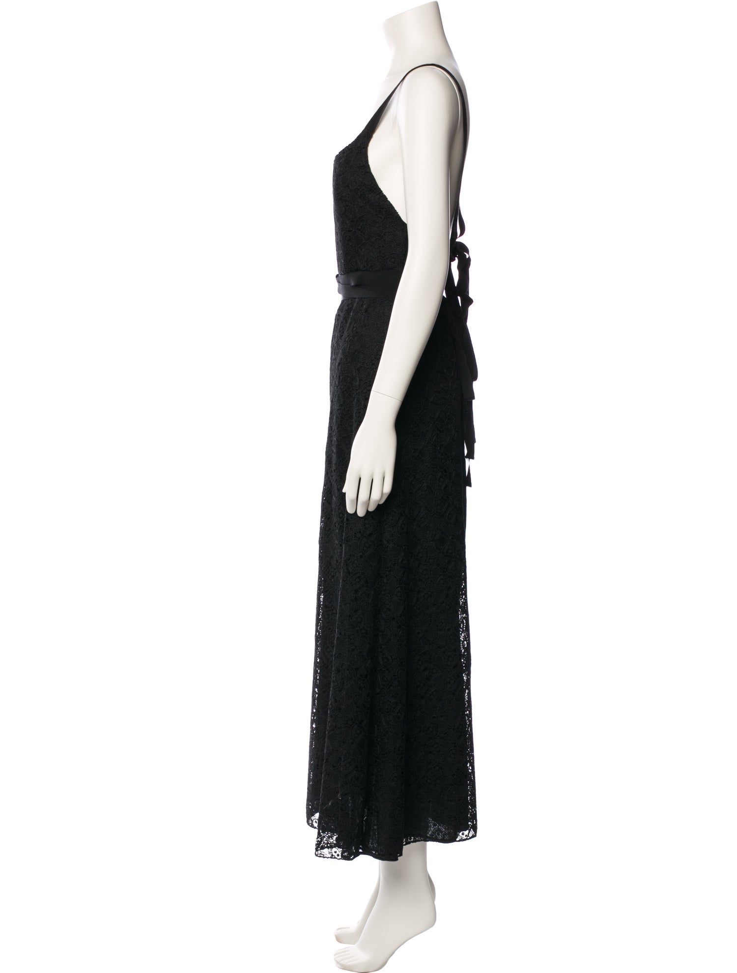 Brock Collection Square Neckline Long Dress