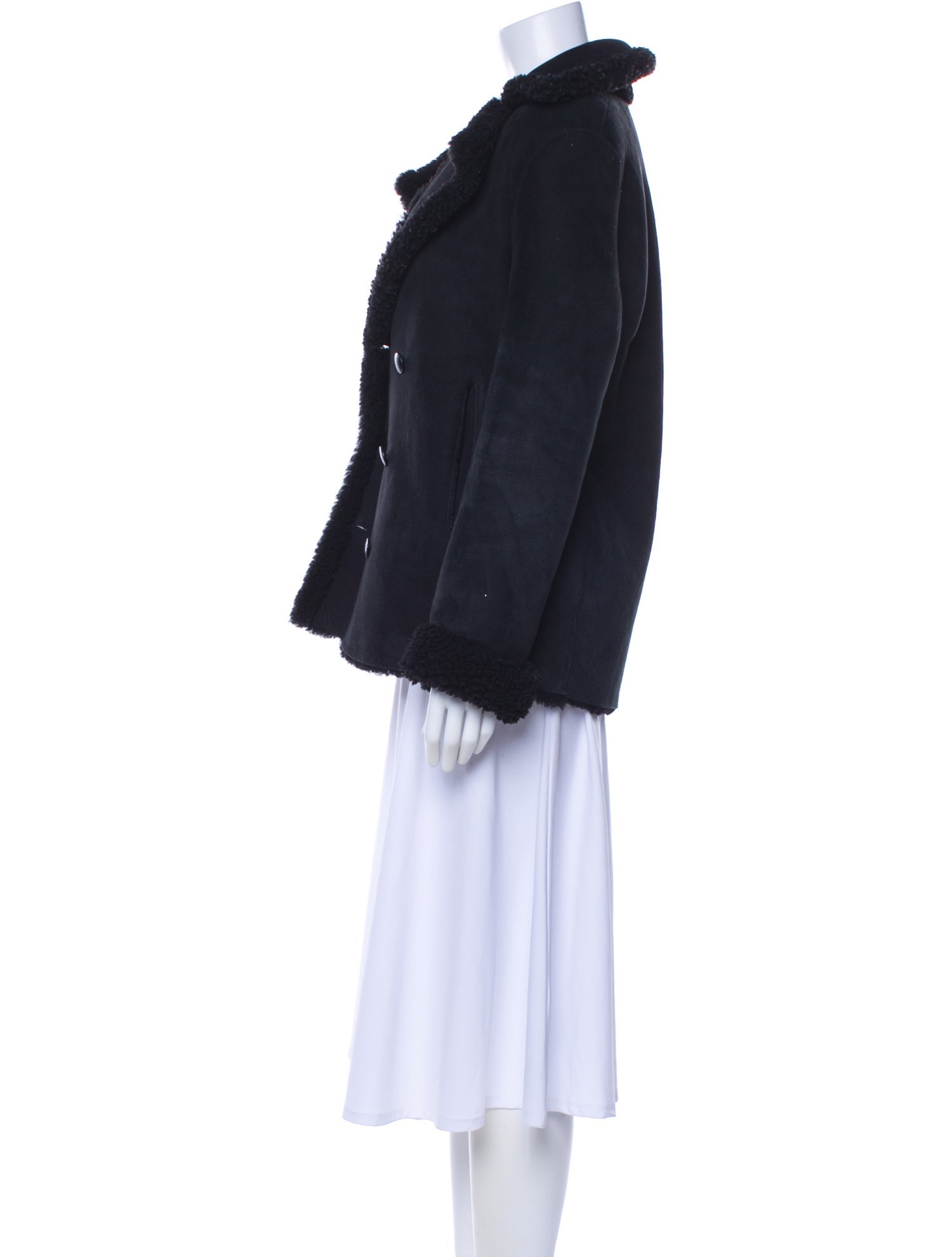 Brock Collection Shearling Fur Jacket