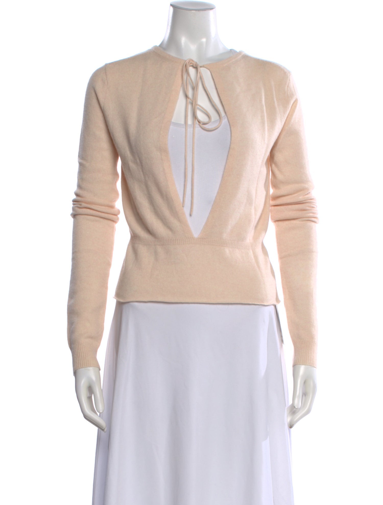 Brock Collection Cashmere Tie Neck Sweater