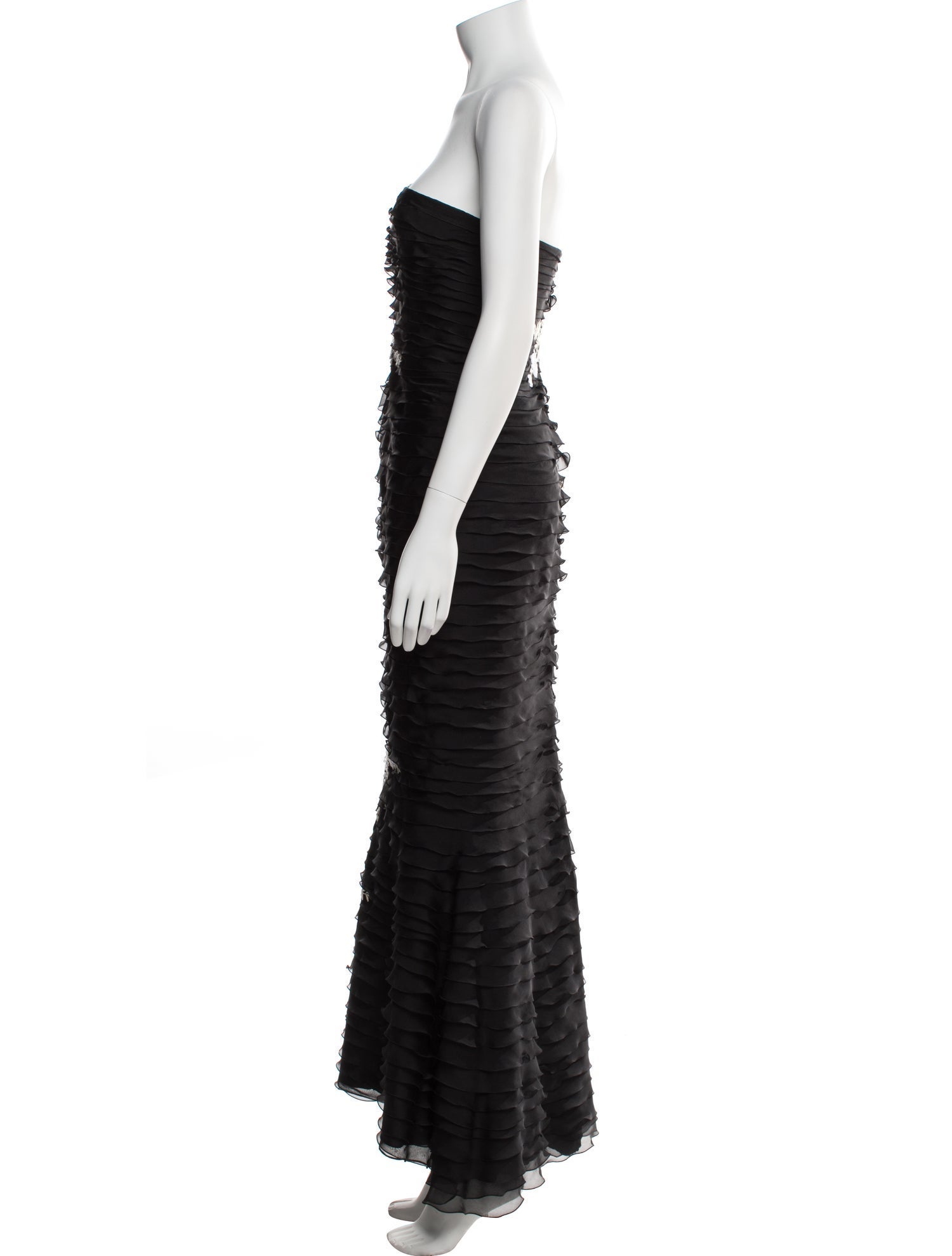 Tony Ward Silk Long Dress