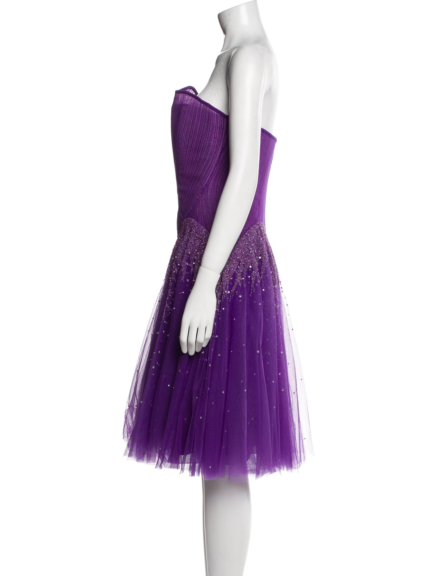 Tony Ward Silk Mini Dress w/ Tags