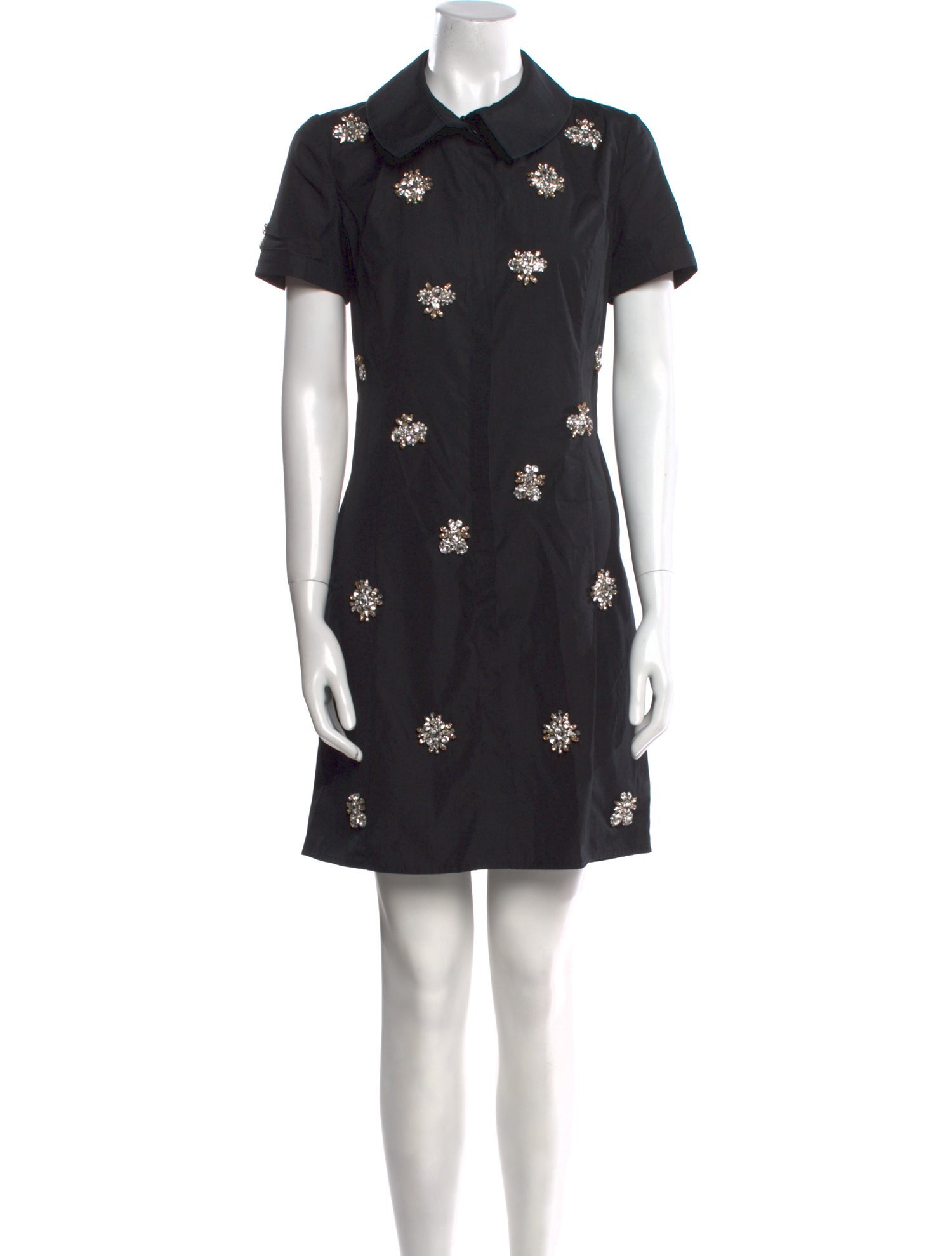 Tony Ward Printed Mini Dress
